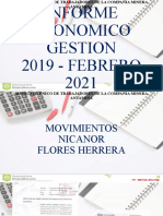 Informe Economico-Gestion 2019 - Feb 2021