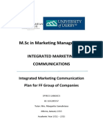Integrated - Marketing - Communication - Plan Imc