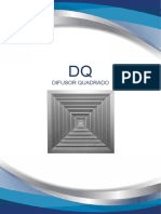Dados Técnicos (DQ - Difusor Quadrado)