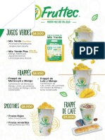 Menu Fruttec Oct 2022