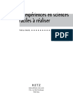 50 Expériences en Sciences Faciles À Réaliser