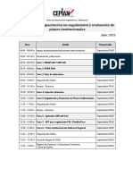 Programa de Capacitacion