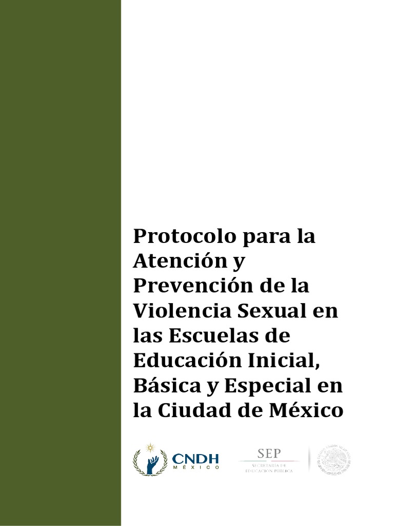 Protocolo de Prevención de Violencia Sexual | PDF | La violencia contra ...
