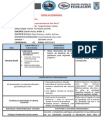 Sesión de Aprendizaje Personal Social