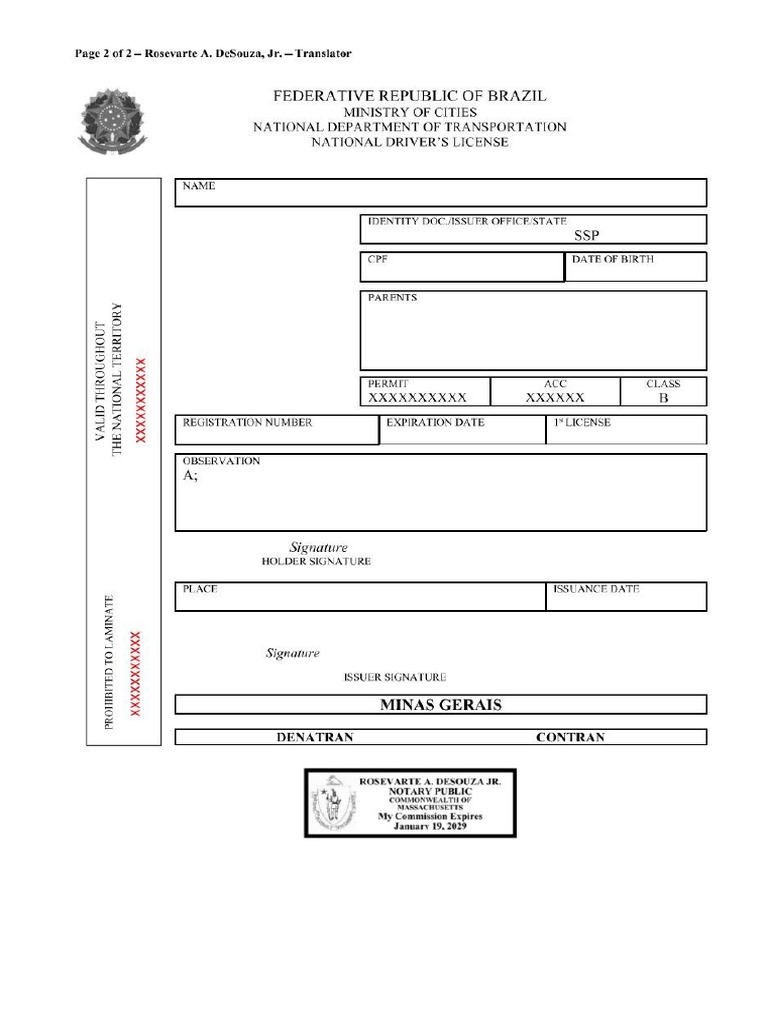 Template CNH | PDF