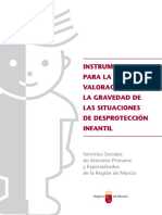 Instrumento para La Valoración de La Gravedad de Las Situaciones de Desprotección Infantil