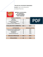 Taller Analisis de Los Estados Financieros