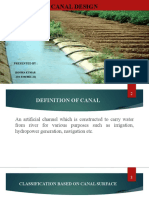 Canal Design