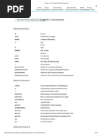 Logic Pro X Cheat Sheet (Atajos)