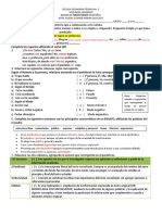 3° Examen Extraordinario de Secundaria Contestado Lengua Materna Español