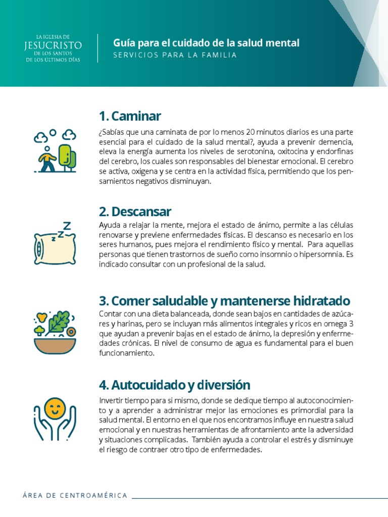 Guía para el Cuidado de la Salud Mental | PDF | Mente | Las emociones