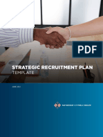 Recruiter - Strategic Recruitment Plan Report