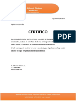 Certificado