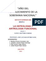 Osteologia y Artrologia