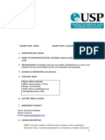 SOF02 Course Outline S2 2022 As at 15th August