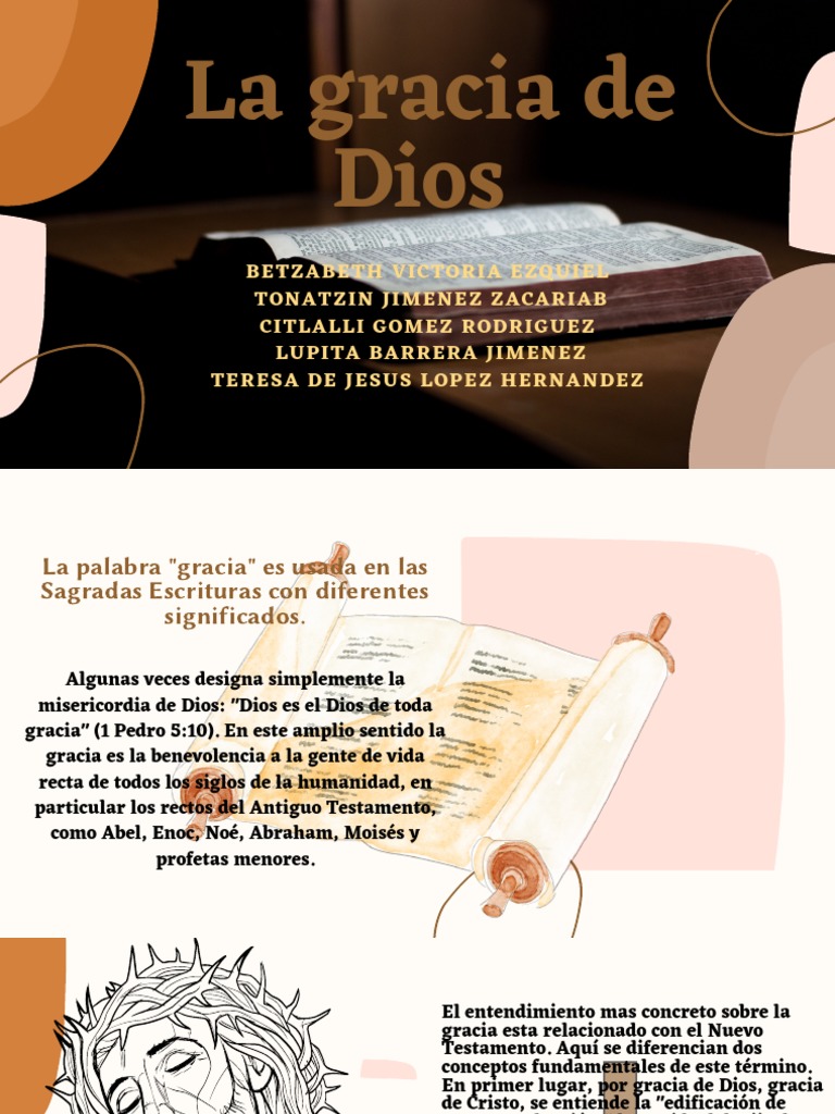 La Gracia de Dios | PDF | Gracia divina | Salvación