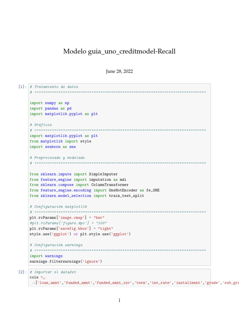 Modelo Guiaunocreditmodel Recall 2 PDF Liability (Financial
