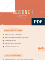 Lezione I