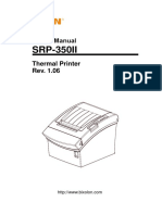 Manual SRP-350II User English Rev 1 06