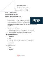 Resume Materi 6 - Zahro Mufida - Kel 6 AR Fakhrudin