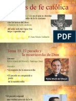 Tema 10. El Pecado y La Misericordia de Dios