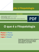 Aula 1.0 Introdução À Fitopatologia