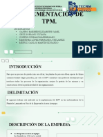 Impleméntación de TPM