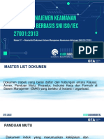 Materi 15 - Masterlist Dokumen SMKI SNI ISO 27001