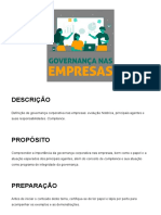 A Governança Nas Empresas