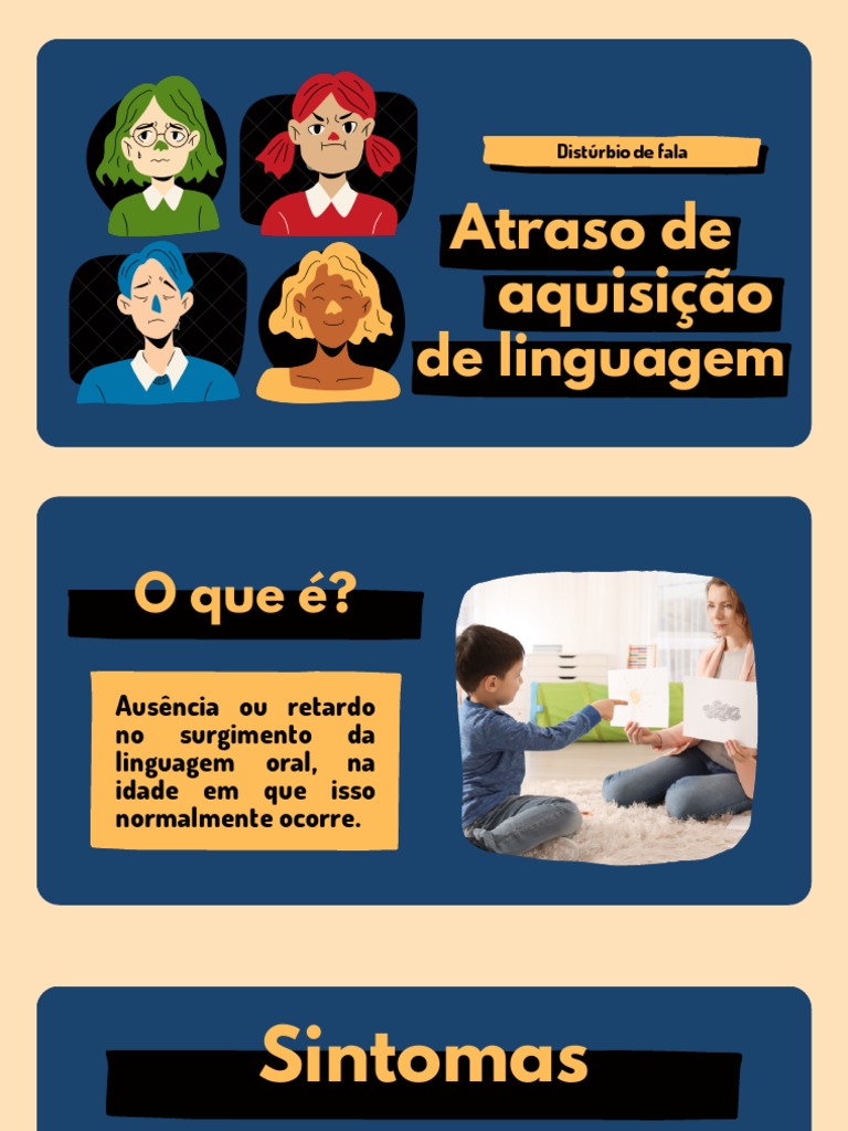 Atraso de Linguagem na Infância | PDF | Autoajuda | Bem-estar