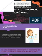 Receta Medica y Reporte Quirurgico