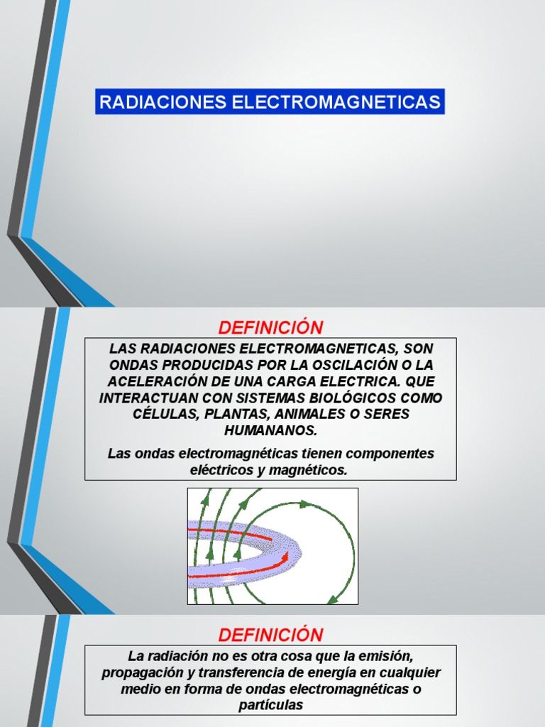 Radiaciones Clases | PDF | Radiación electromagnética | Radiación ionizante