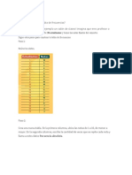 Cómo Construir Una Tabla de Frecuencias