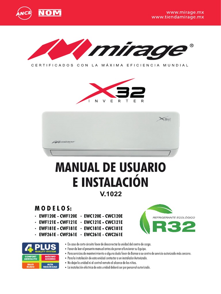 Manual INVERTER X32 PDF