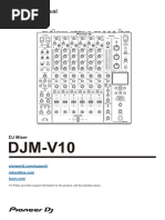 Pioneer DJM V10 User Manual