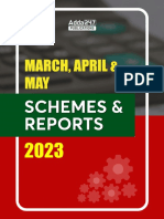 March April and May Schemes and Reports 2023