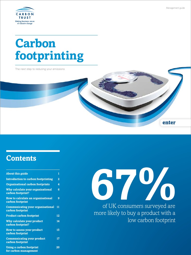 Carbon Footprint | PDF