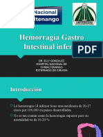 Hemorragia Gastro Intestinal Inferior