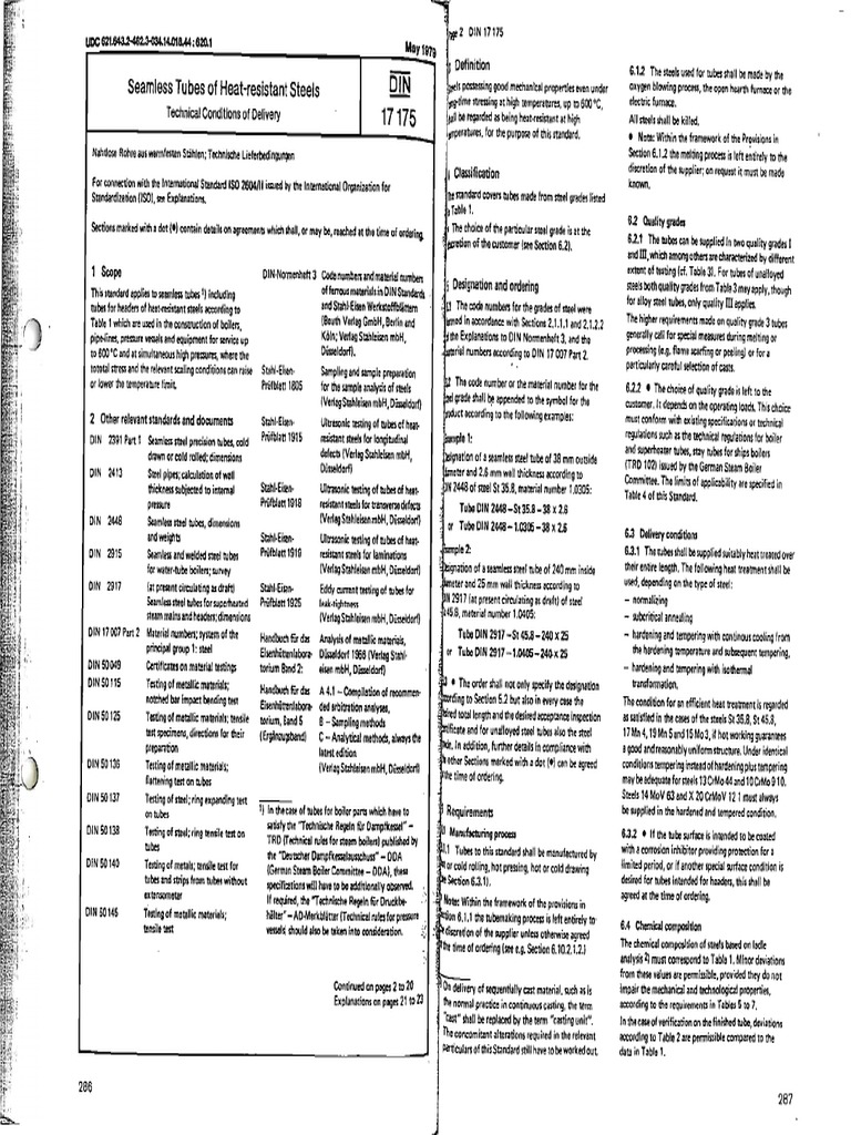 Din 17175 | PDF