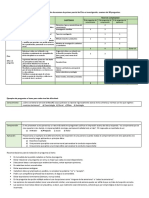 Ejemplo de Tabla de Especificaciones