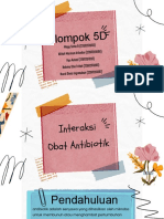 Interaksi Antibiotik Kelas D