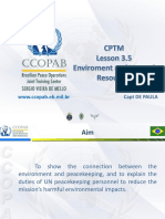 CPTM 3.5 Environment and Natural Resources