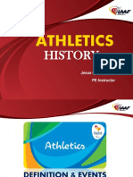Athletics History DIPE PE 124 2023