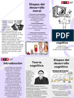 Triptico de La Teoria Cognitivo y Desarrollo Moral