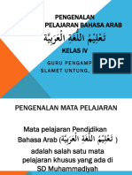 PENGENALAN Mapel B Arab 4 1