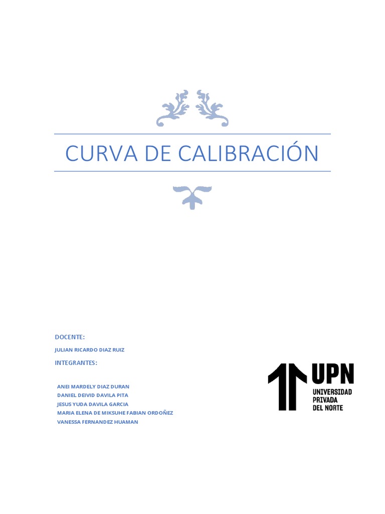 Curva de Calibración PDF