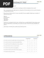 MBTI Personality Type Test PDF | PDF | Psychological Concepts | Psychology