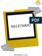 Semana3 Recetario