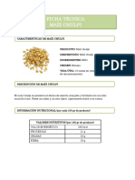 MAÍZ CHULPI (Datos Técnicos)