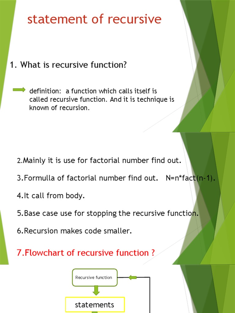Understanding Recursive Functions in C | PDF